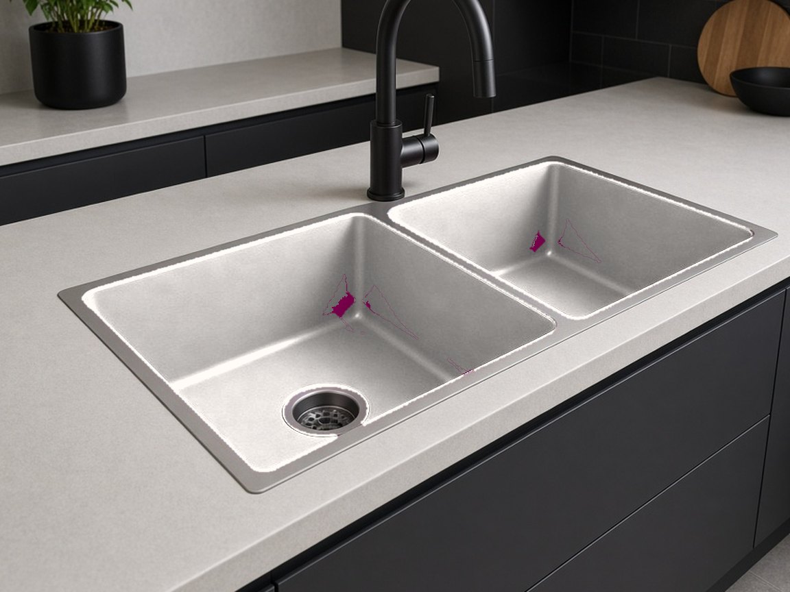 Stainless Steel Side Clad Sink Stainless Steel Side Clad Sink kitchen scene 3