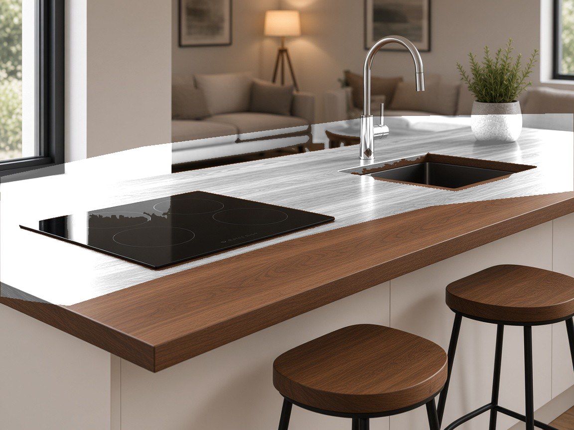 Glacier White Glacier White kitchen scene 2