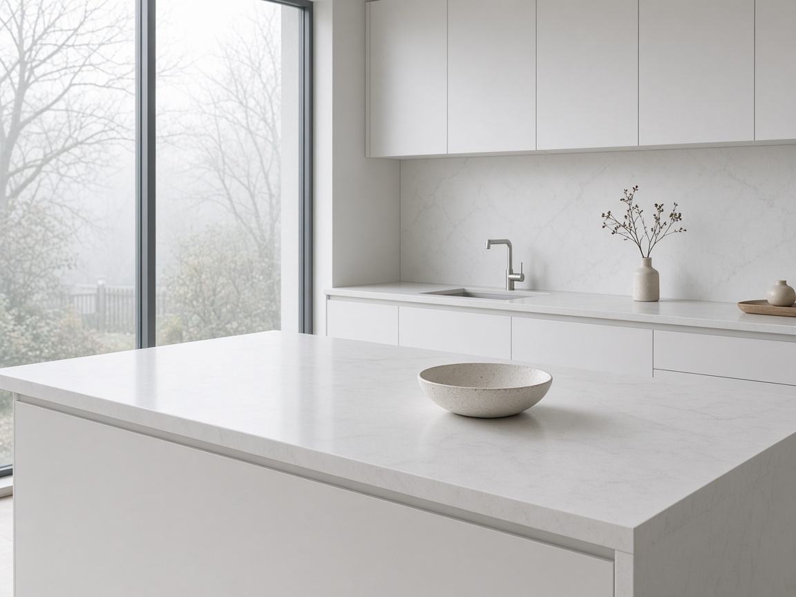 Corian Worktops in a UK kitchen