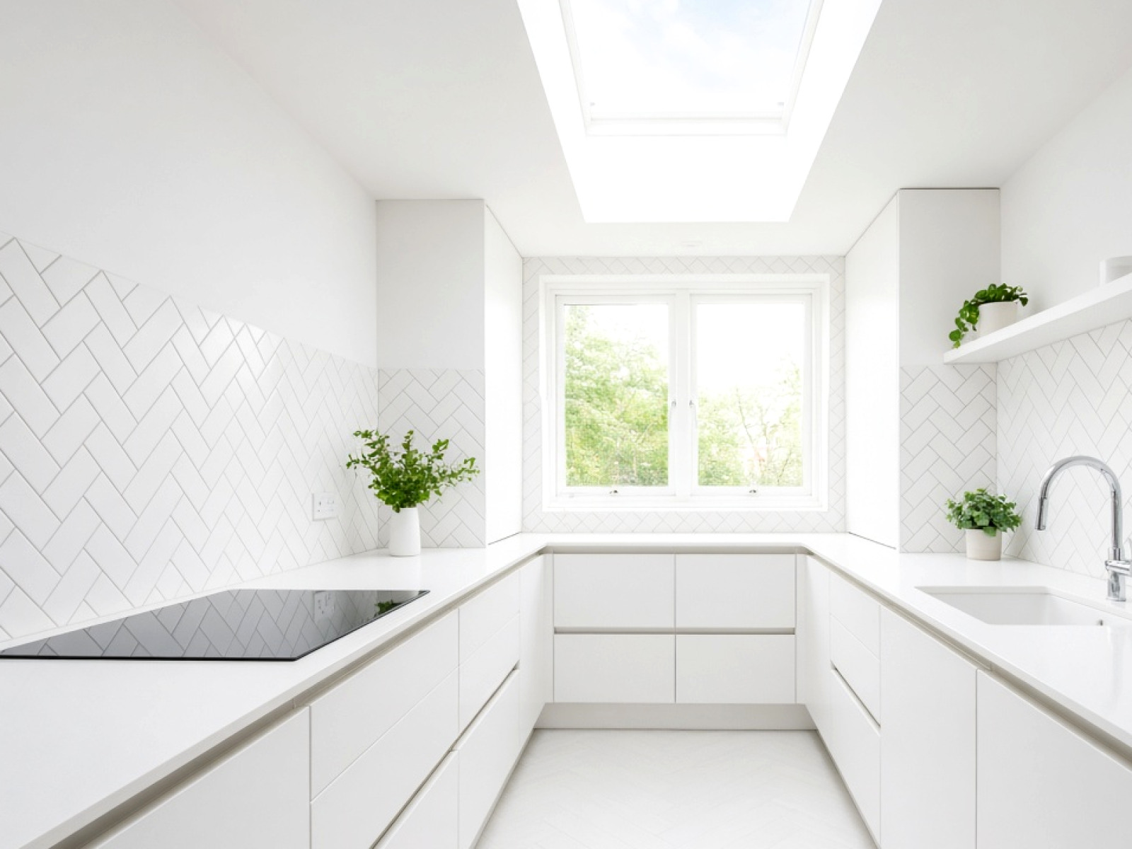 Forest Green Solid Surface kitchen worktop